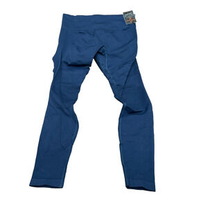 NWT Tommie‎ Copper Women's Dark Navy Stretch Seamless Ankle Leggings Size Large